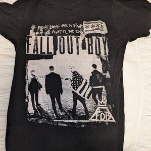 Mens Fall Out Boy 2015 World Tour T-shirt